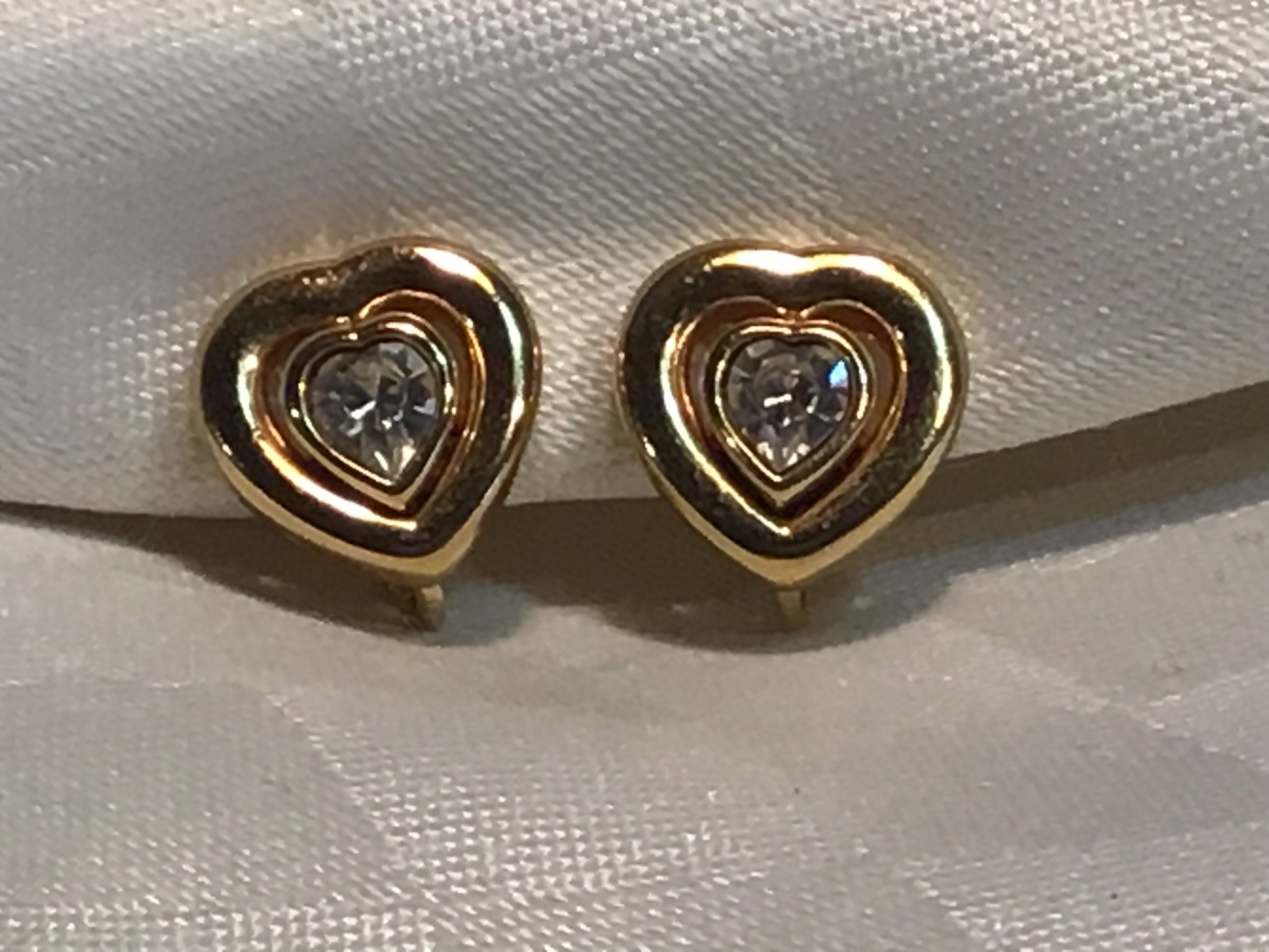 From Courreges Paris. Stunning Heart-shaped Golden Metal Ear - Etsy