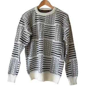 1980’s Vintage Sergio Valente Unisex Crewneck Sweater. Made in USA