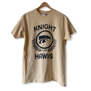 Vintage Knight Hawks T-Shirt. Size Medium