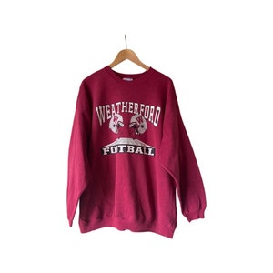 Vintage Weatherford Football Crewneck Sweatshirt. Size XXL