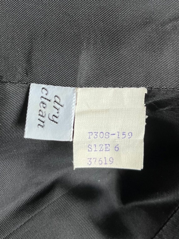 Pendleton Black Virgin Wool One Button Blazer Vin… - image 9