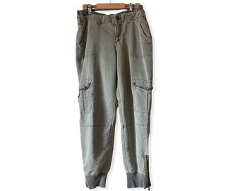 Vintage Marrakech Cargo Pants. Size 29. Poly / Rayon