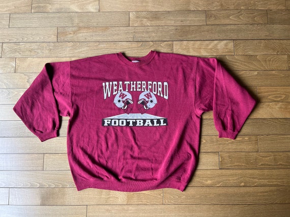 Vintage Weatherford Football Crewneck Sweatshirt. Size XXL View 3