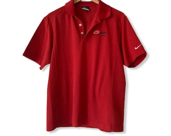 Vintage Nike Golf Short Sleeve Polo T-Shirt. Size Small