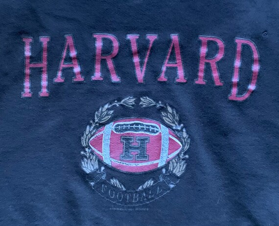 Vintage Harvard Football Crewneck Sweatshirt. Siz… - image 4