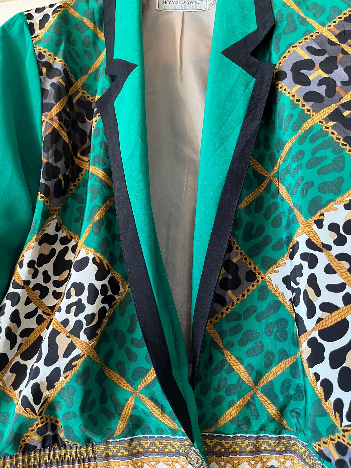 Green Animal Print 80s Jacket Vintage Green Multi Bomber Etsy green-animal-print-80s-jacket-vintage-green-multi-bomber-etsy