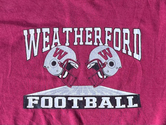 Vintage Weatherford Football Crewneck Sweatshirt. Size XXL View 4