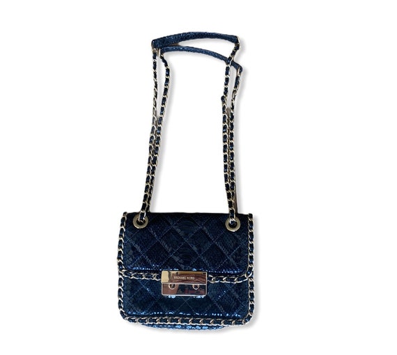 Michael Kors Python Embossed Sloan Chain Shoulder… - image 3