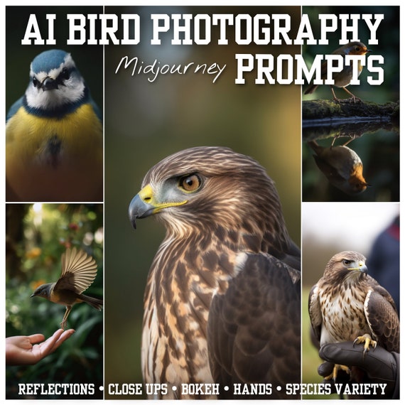 Midjourney AI Prompts - AI Bird Photography