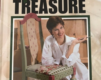 Vintage Trash To Treasure, The Year&#39;s Best Creative Crafts, Leisure Arts Collection
