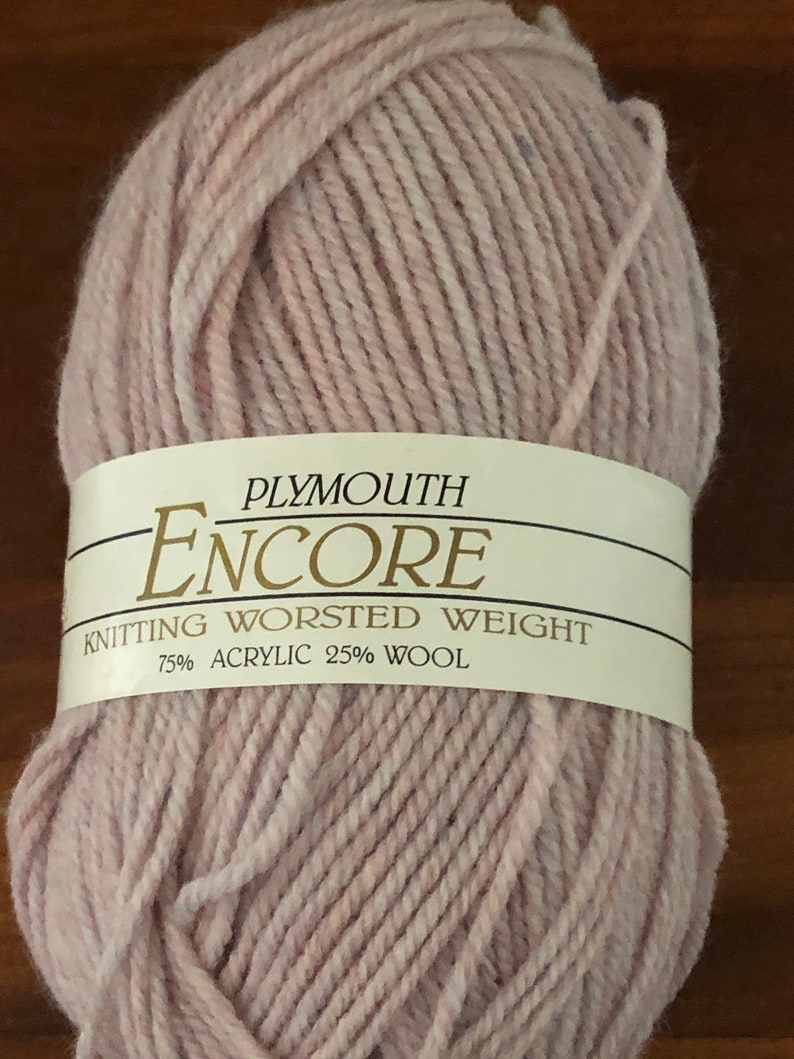 Plymouth Encore Yarn Knitting Worsted Weight Made in Turkey image 0