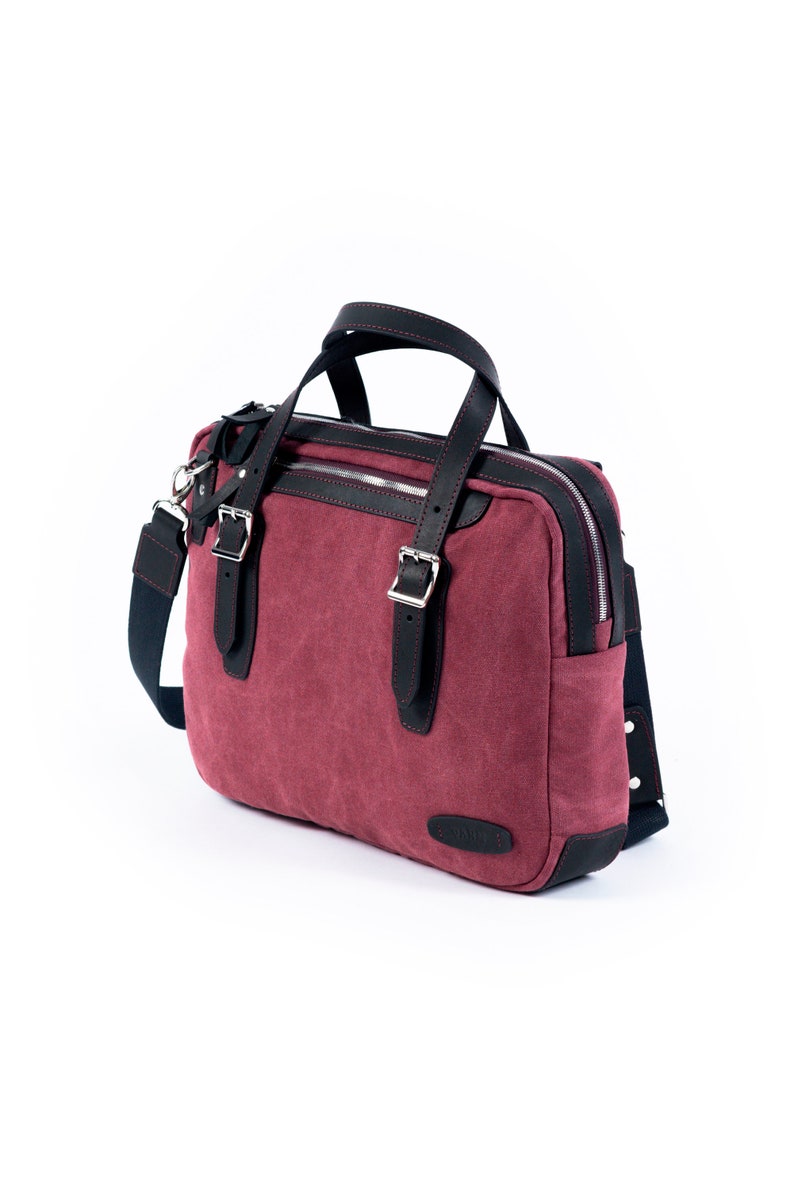 Laptop Bag Large Handbag 15 Inch Laptop Bag Rustic Briefcase  Men women Briefcase