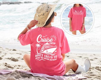 Comfort Colors Cruise Shirts 2025 – Family Vacation Tee, Matching Cruise Shirts, Group Trip Outfit, Beach Getaway T-Shirts, Nautical Apparel