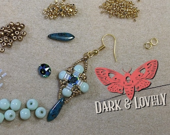 Charm Windsor - Tutoriel boucles d'oreilles | Motif de perles | Téléchargement instantané | Téléchargement numérique