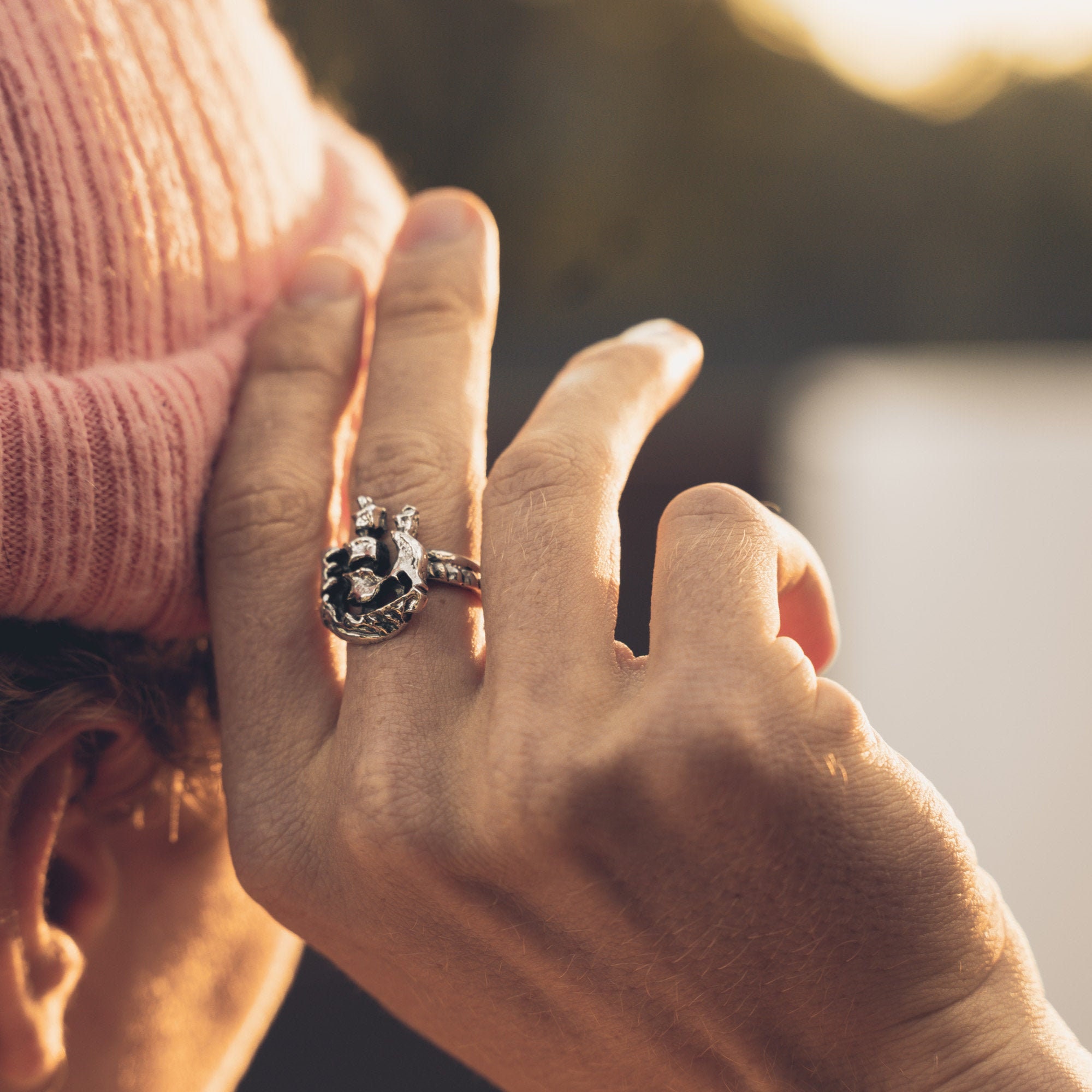 Mens Vintage Rings Silver Mens Rings Handmade Rings Etsy