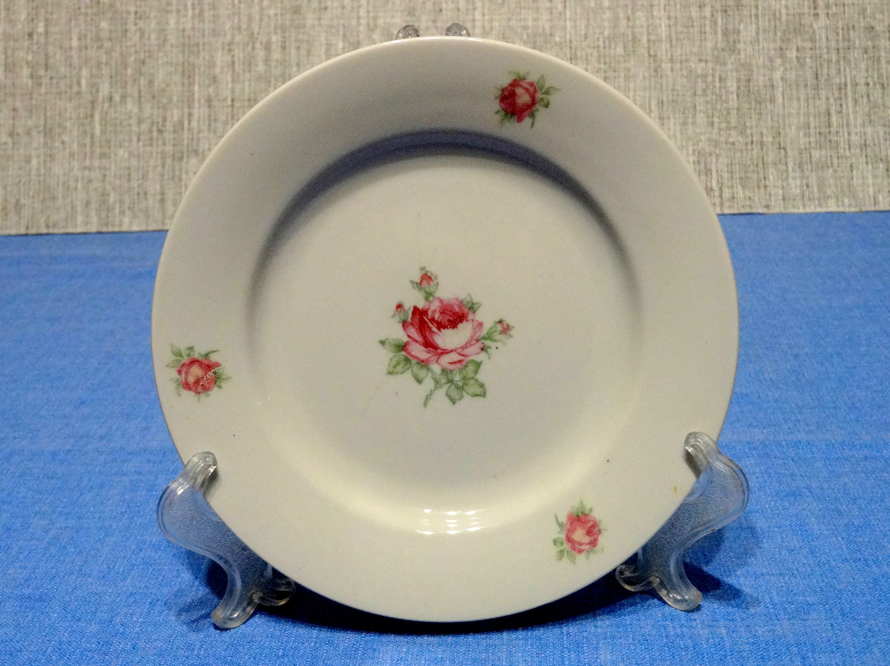 Vintage plates Provence style plates Provence dessert Etsy