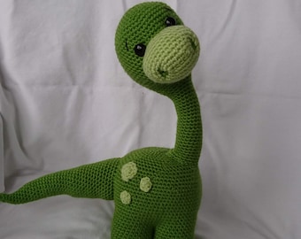 Cookie the Apatosaurus dinosaur crochet pattern