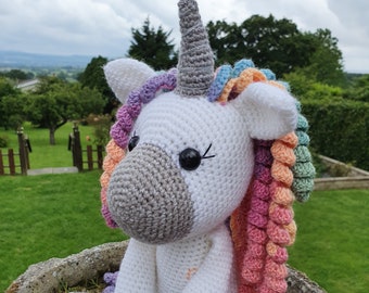 Delilah the Unicorn crochet pattern