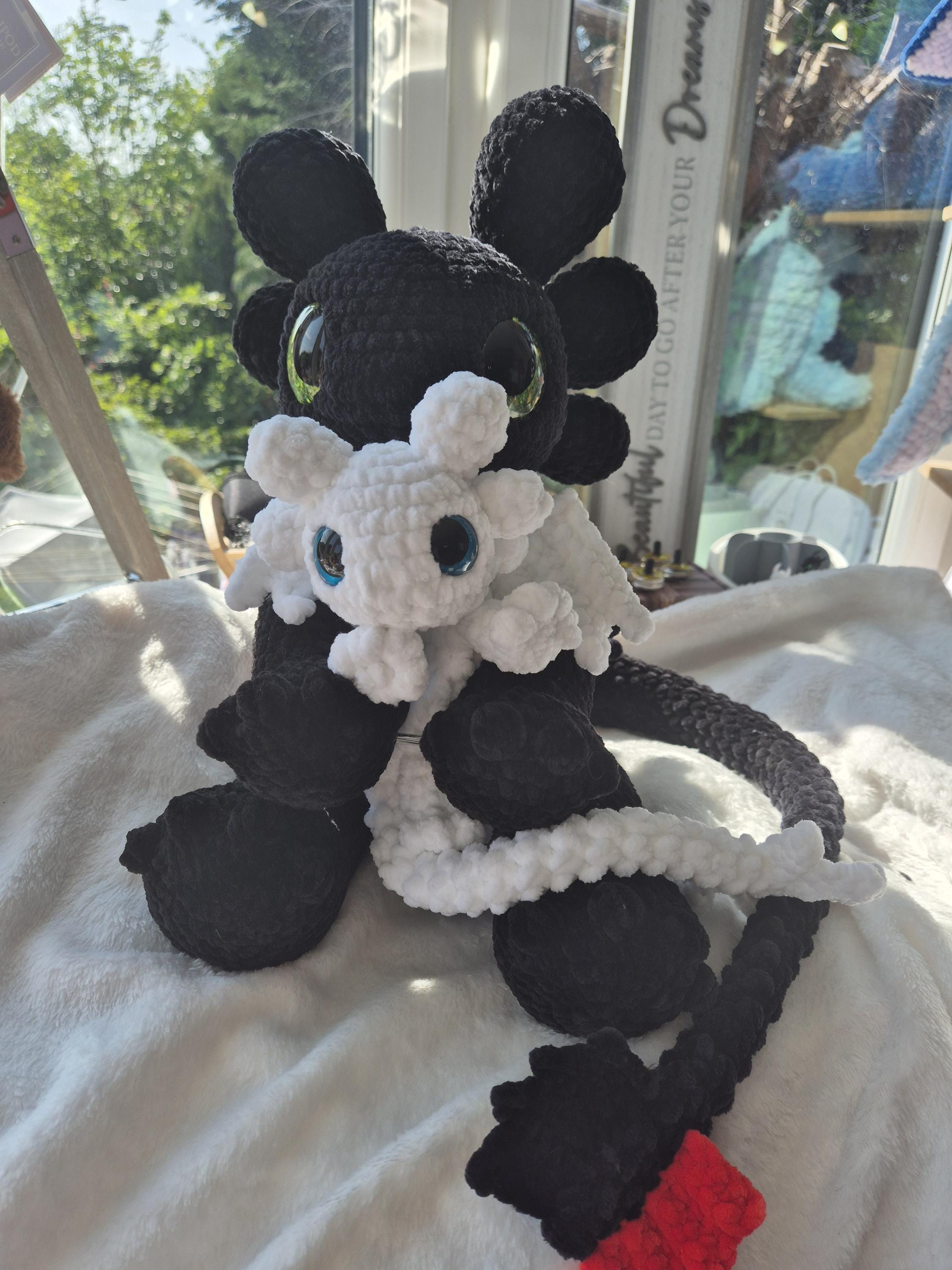 BUNDLE - AxoGon and AxoGons snuggler crochet pattern amigurumi dragon