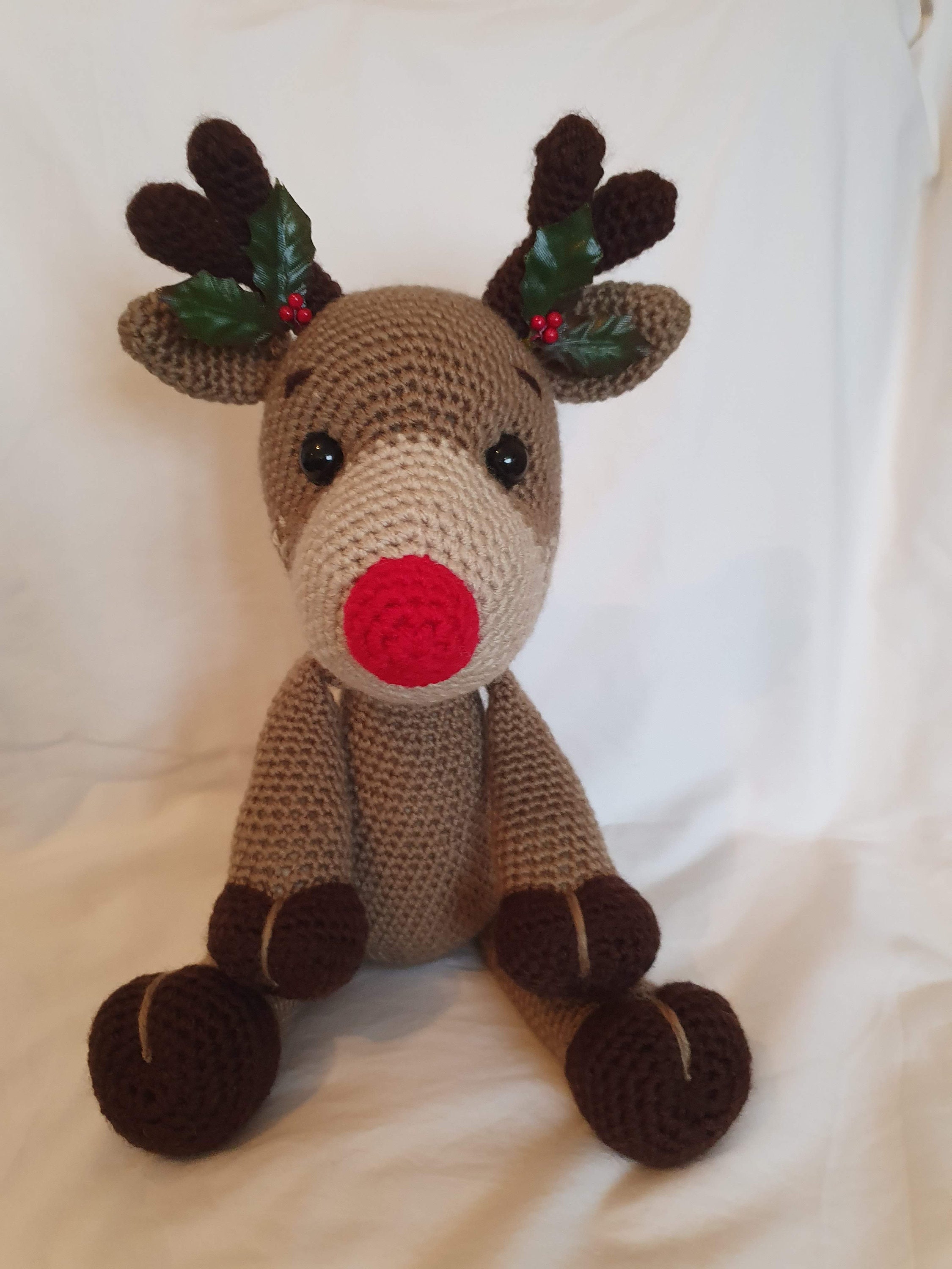 Reindeer crochet pattern pdf christmas amigurumi - Thumbnail 2