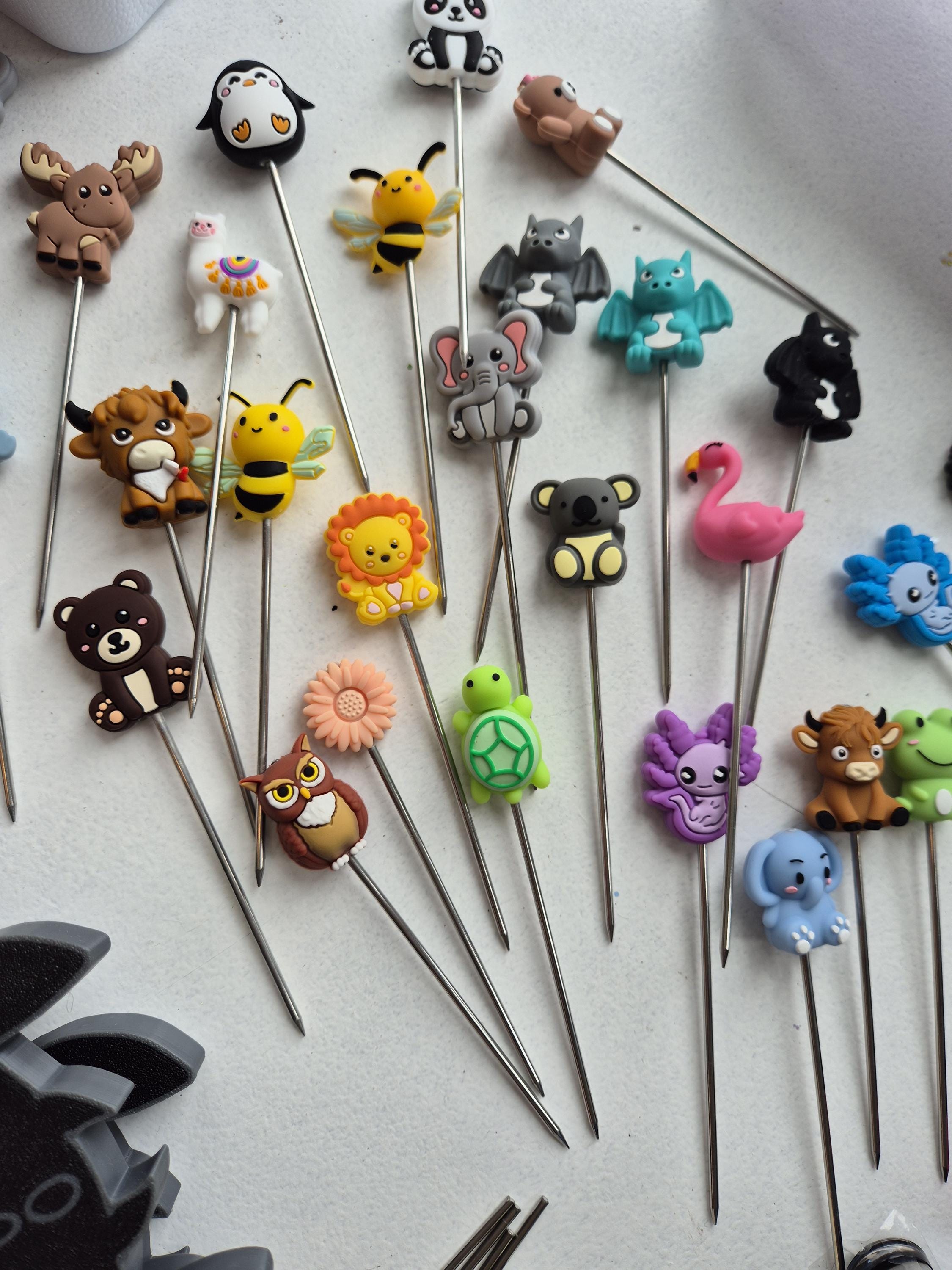 Random Mini Stick Things! crochet sticks, long pins, ami sticks, amigurumi, crochet tools