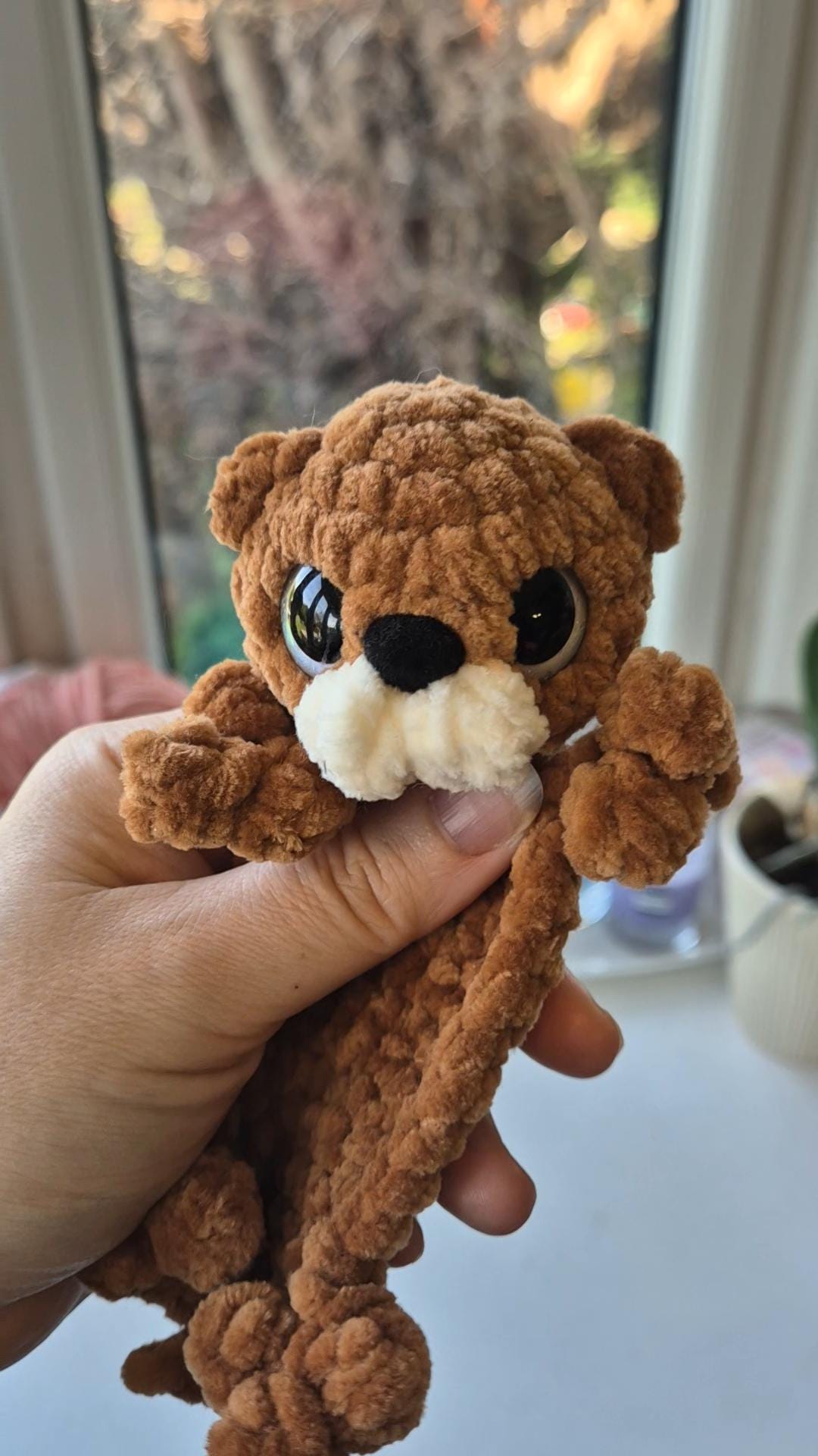 30 Otter Crochet Patterns for Cute Gifts, Nursery Decor, and Pocket-Sized Amigurumi 14 Pocket Pet Otter Amigurumi Pattern