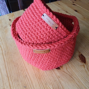 Chunky Baskets crochet pattern image 3