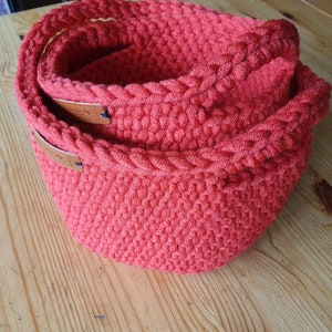 Chunky Baskets crochet pattern image 1