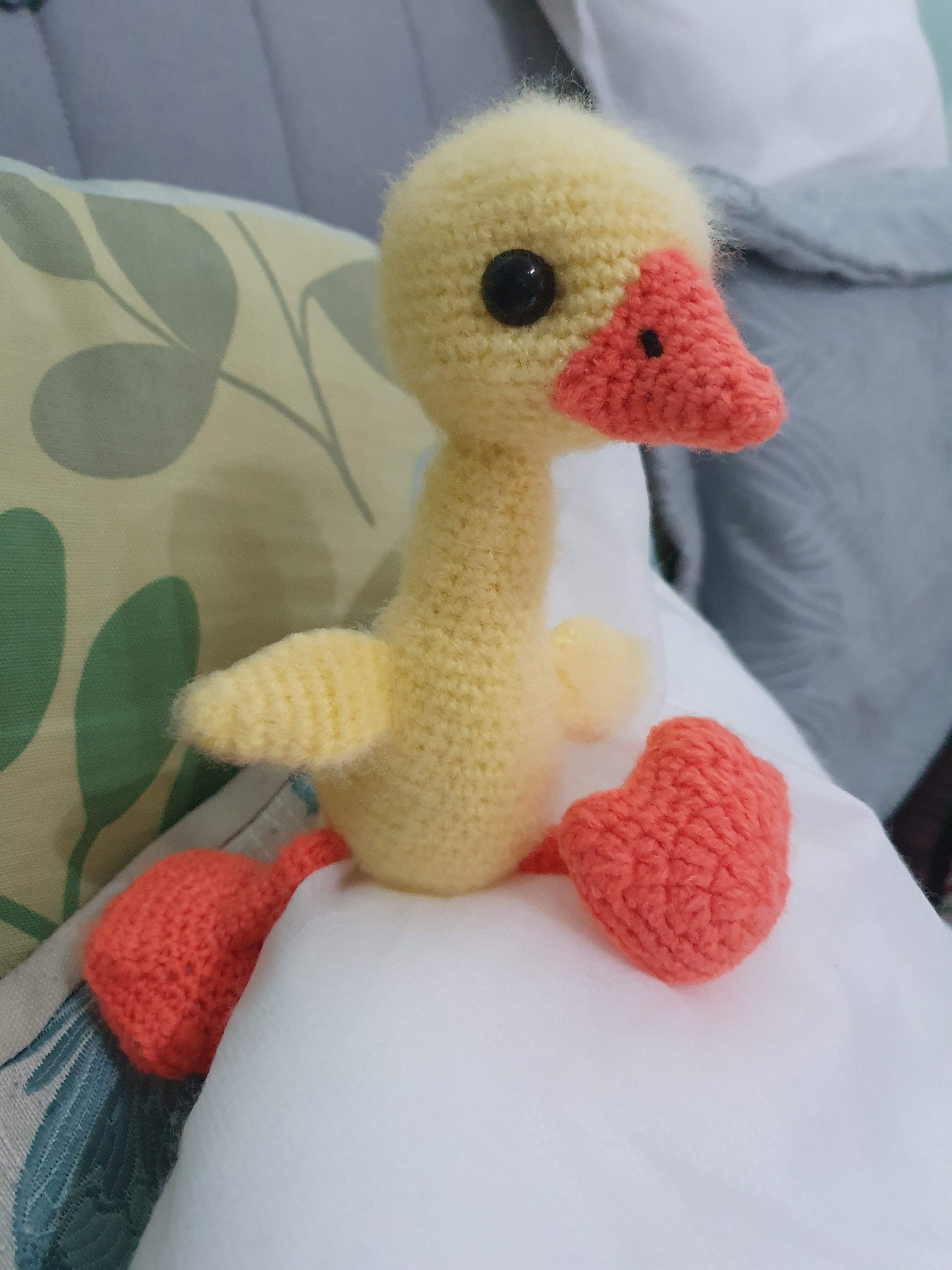 Dinky the Duckling crochet pattern PDF ducks animals amigurumi - Thumbnail 3