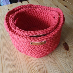 Chunky Baskets crochet pattern image 4