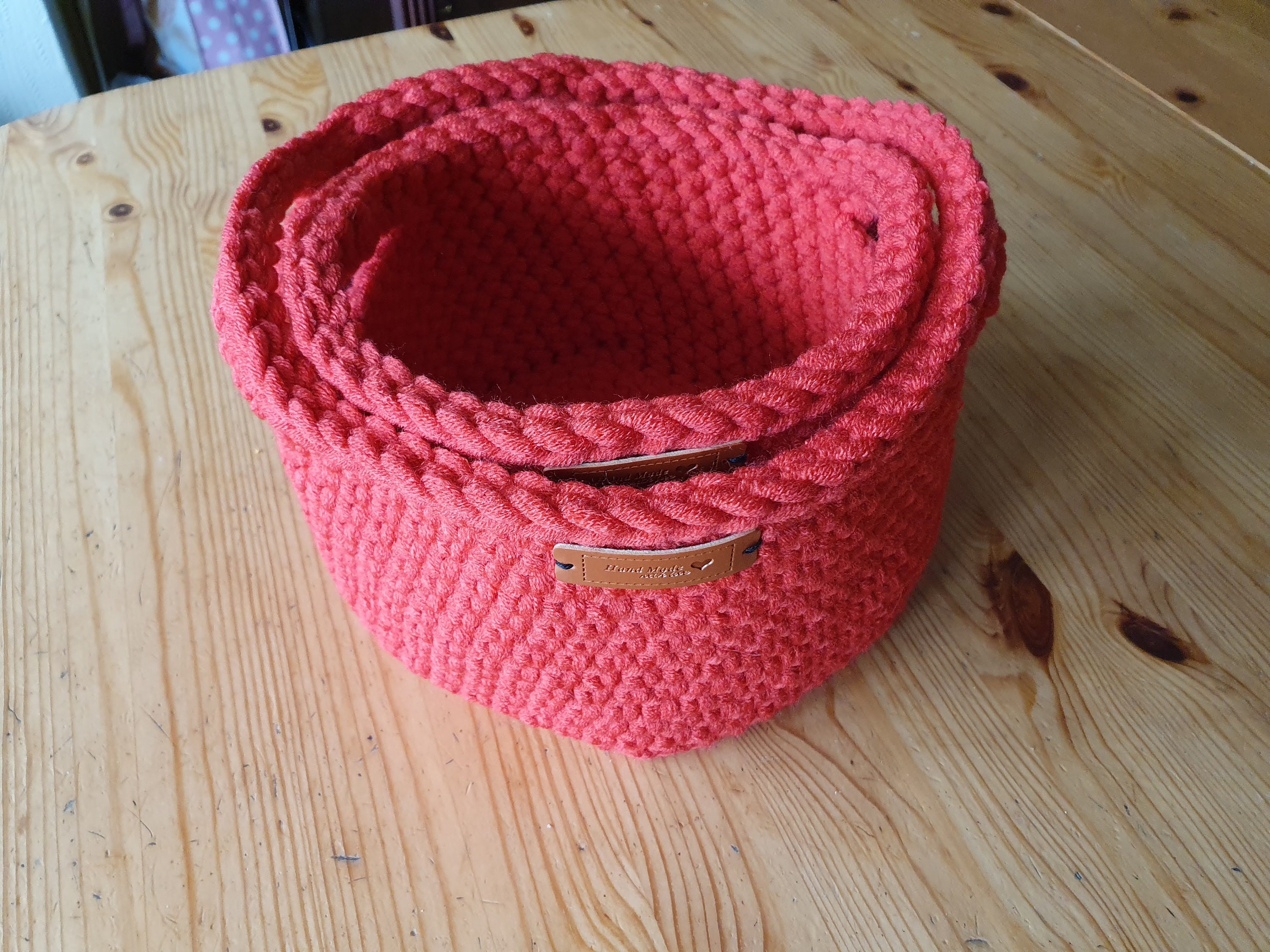 Chunky Baskets crochet pattern - Thumbnail 4