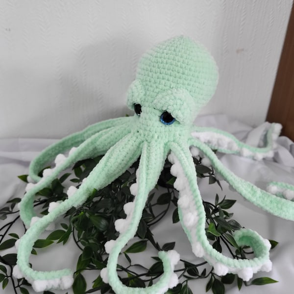 Oktopus Häkelanleitung amigurumi pdf Kraken