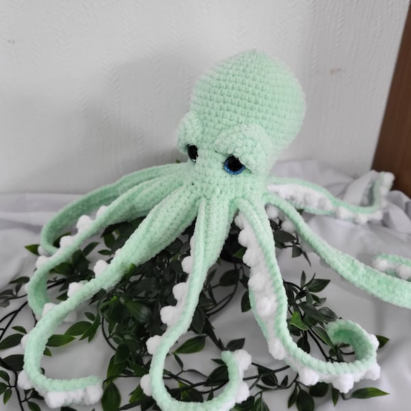 Patron de poulpe au crochet amigurumi pdf Kraken