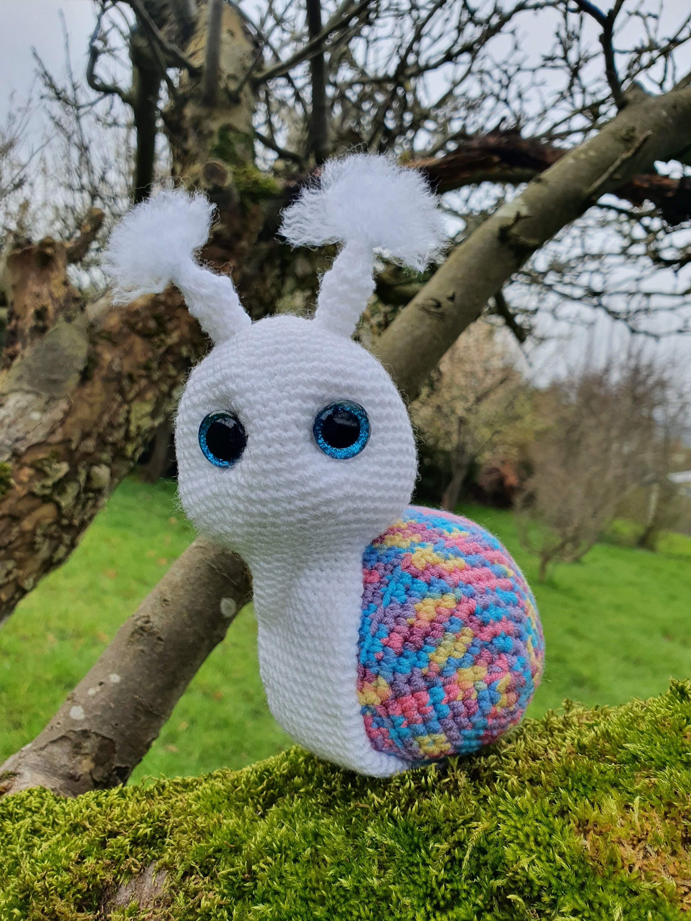 Jemima the Giant Snail Crochet Pattern PDF - Free mini snail pattern for a limited time only - Image 1