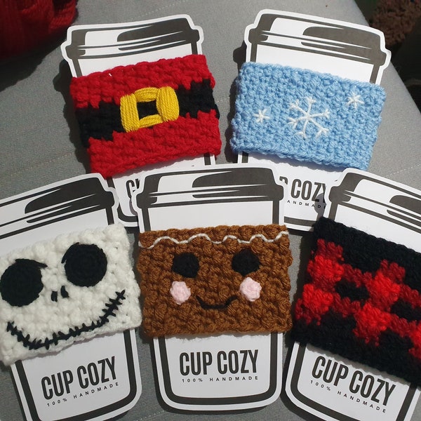 Cup Cozy Pattern Etsy