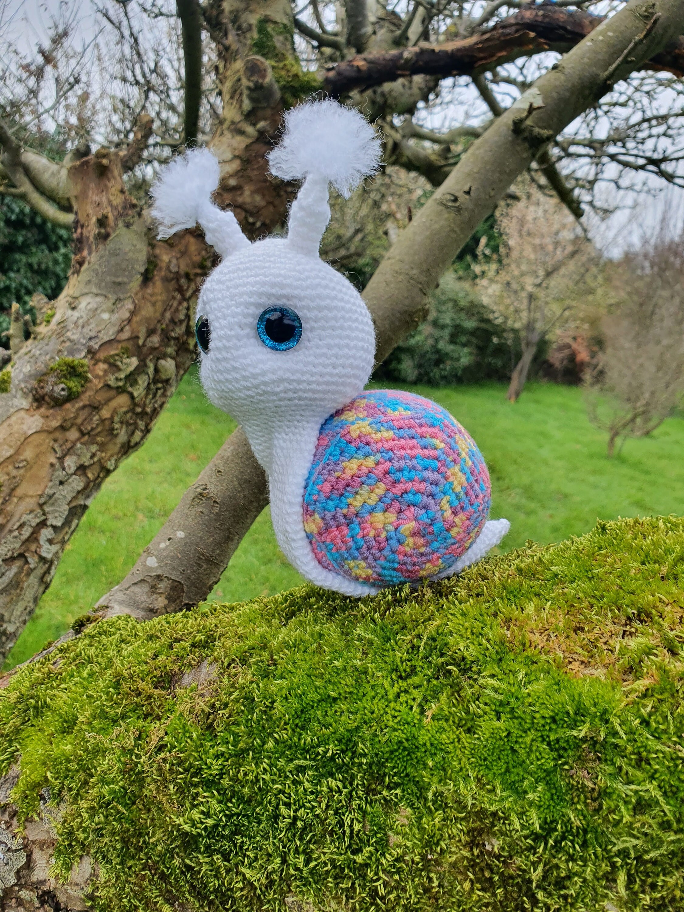 Jemima the Giant Snail Crochet Pattern PDF - Free mini snail pattern for a limited time only - Thumbnail 2
