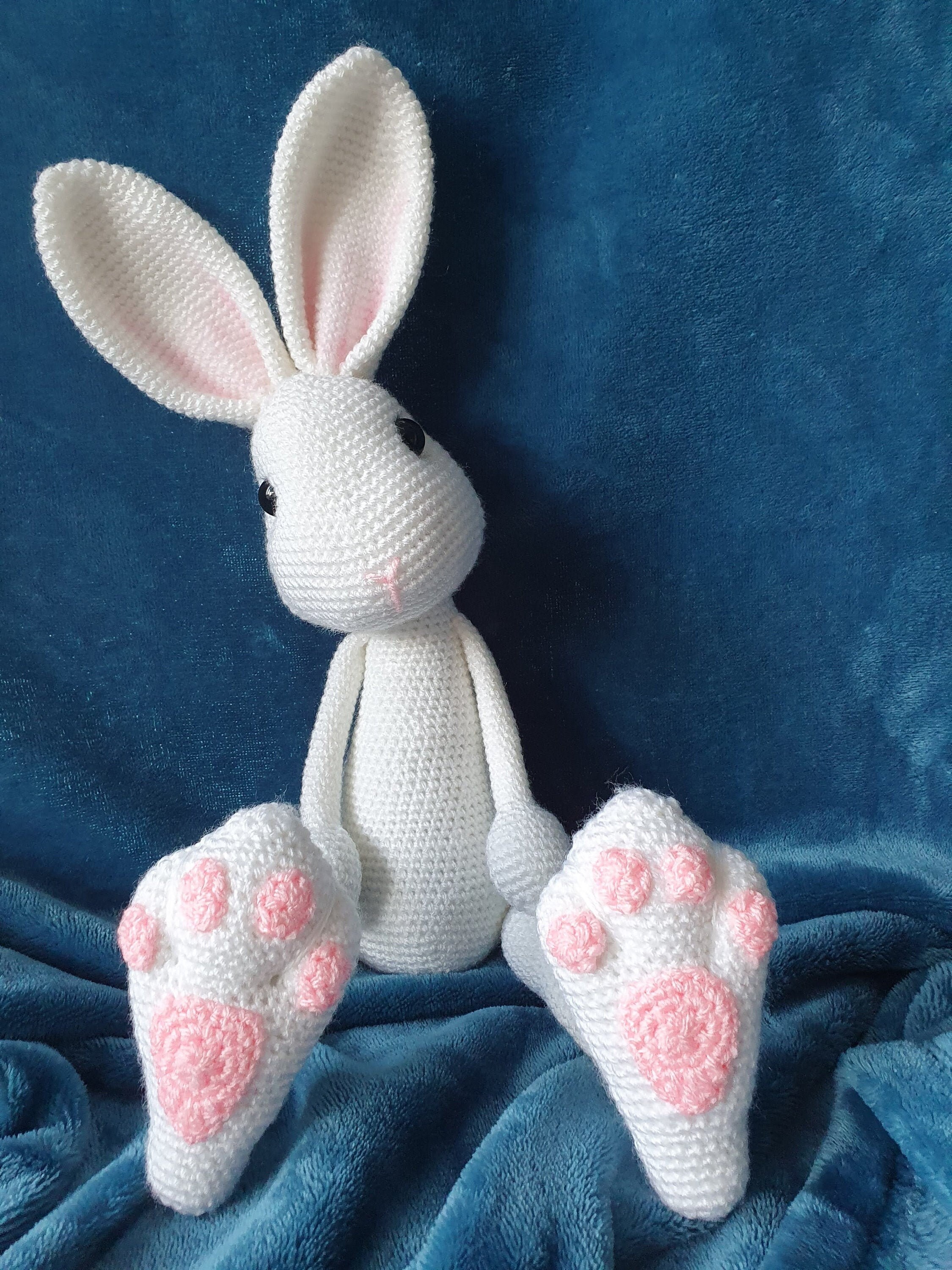Binky the Bunny Crochet Pattern PDF rabbit easter - Thumbnail 2