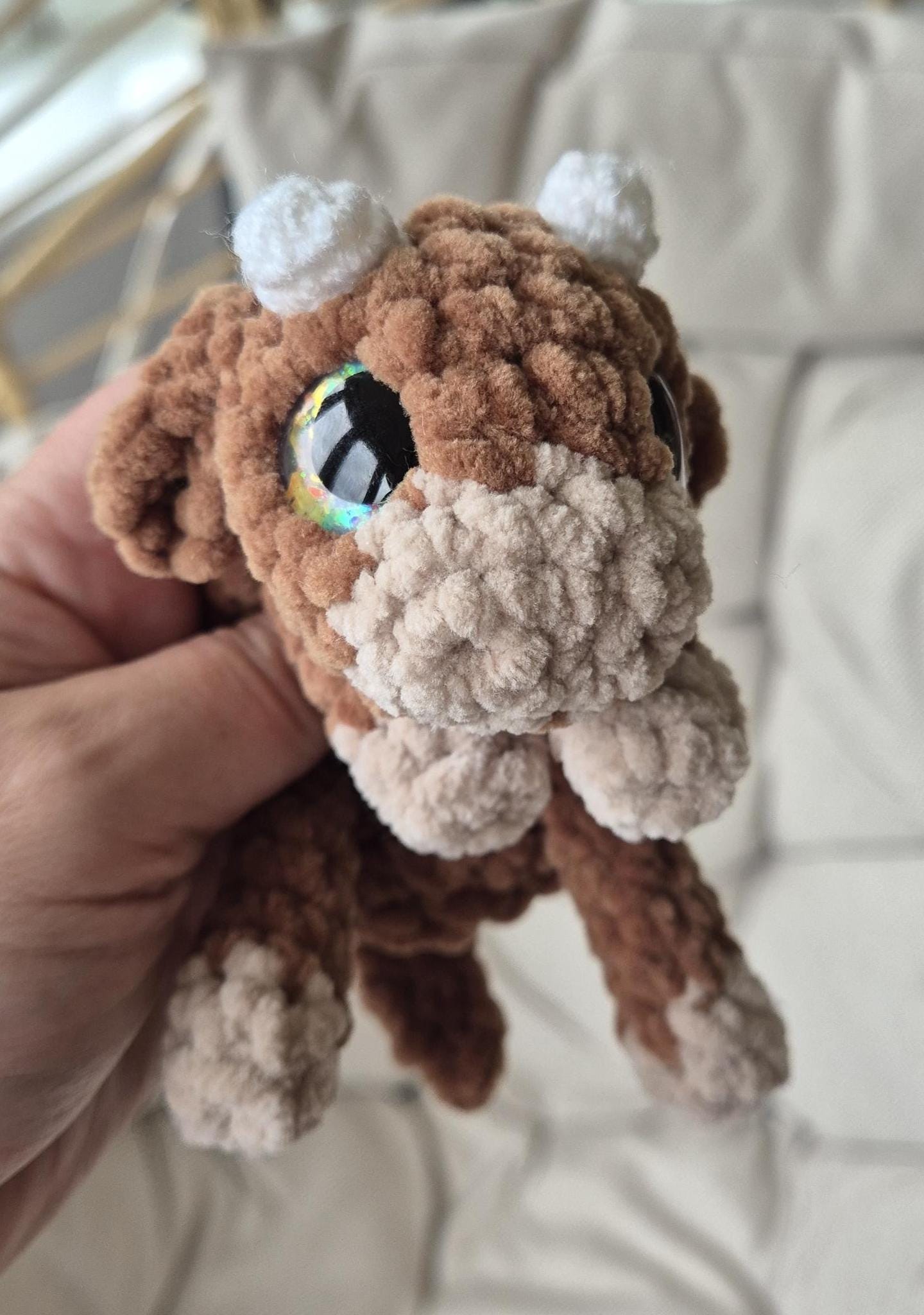 Mini Moos The Palm Sized Snugglers crochet pattern amigurumi digital download cows jersey highland holstein friesian