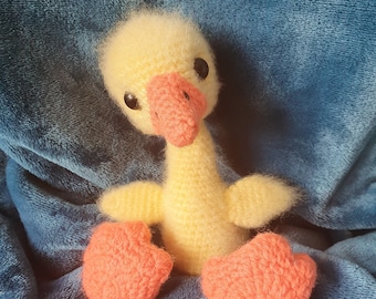 Dinky the Duckling crochet pattern PDF ducks animals amigurumi