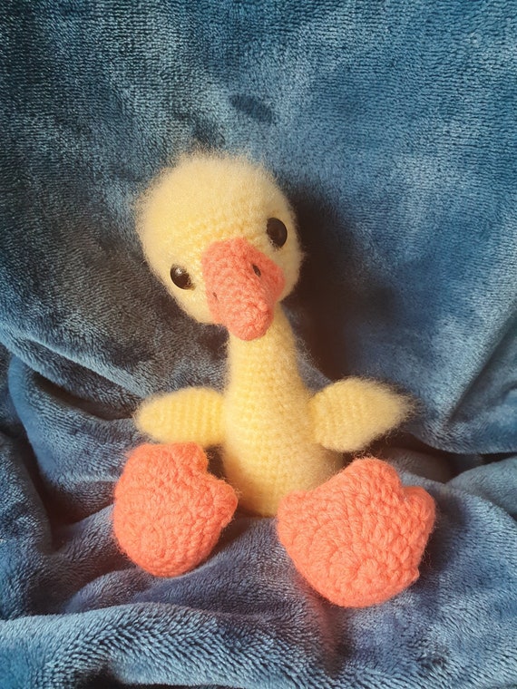 Crochet Duck Pattern Micro Toy Duckling Amigurumi: Make Your 