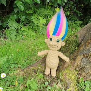 Digby the Troll crochet pattern