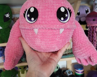HugGobble Gobble crochet pattern amigurumi PDF goblin mythical creature