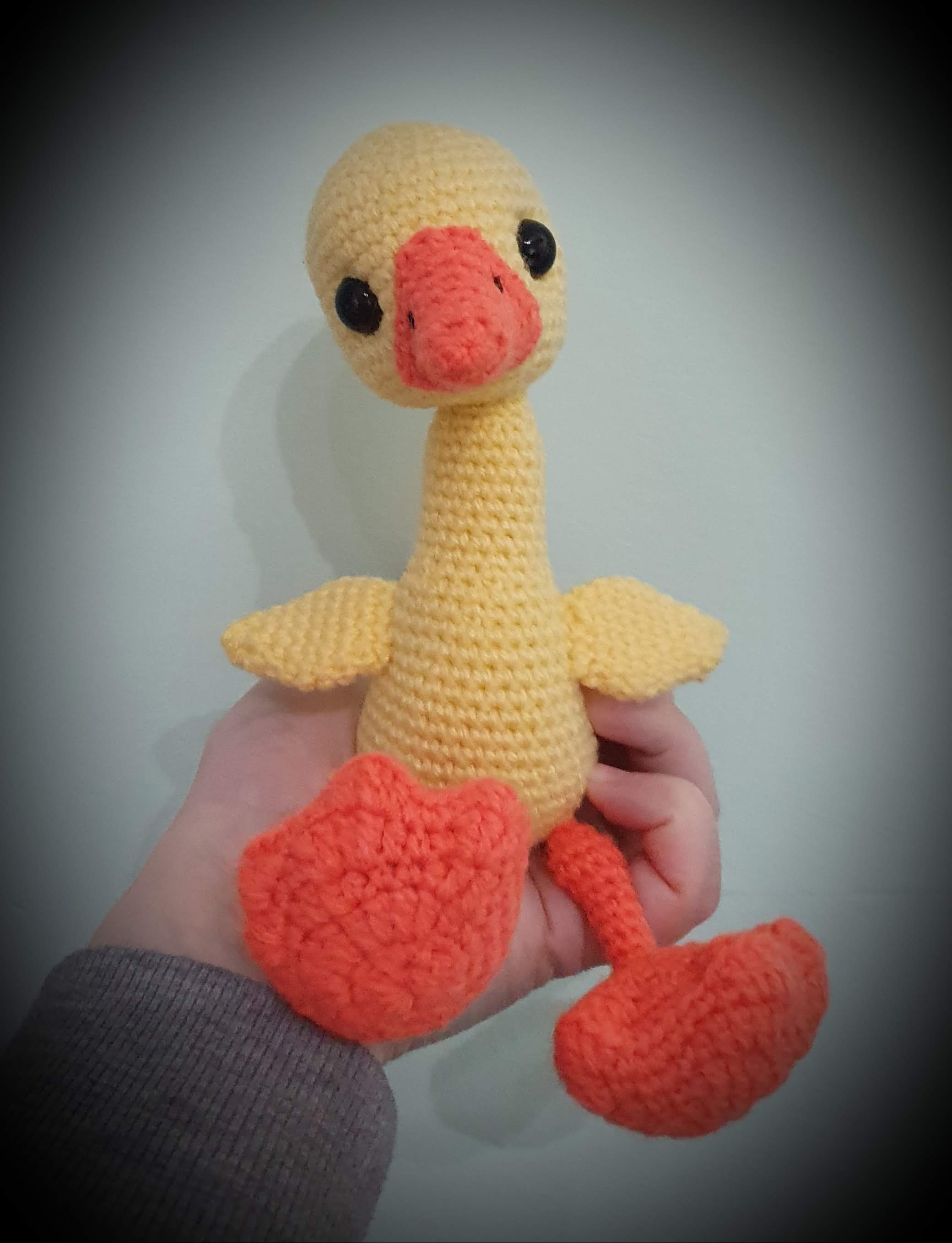 Dinky the Duckling crochet pattern PDF ducks animals amigurumi - Thumbnail 2
