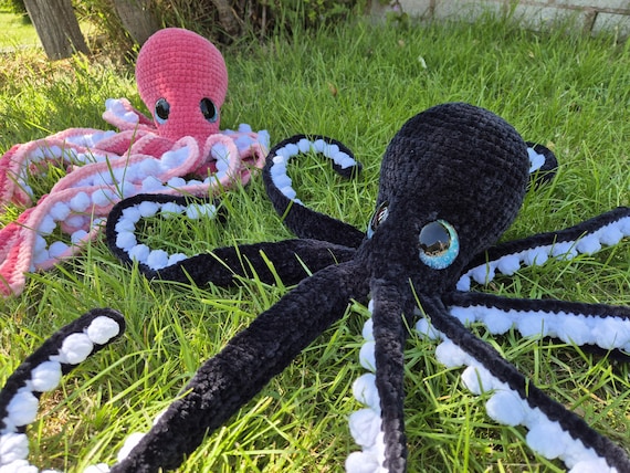 Orla the Octopus No-sew pattern no sewing crochet amigurumi Octo sea creature kraken