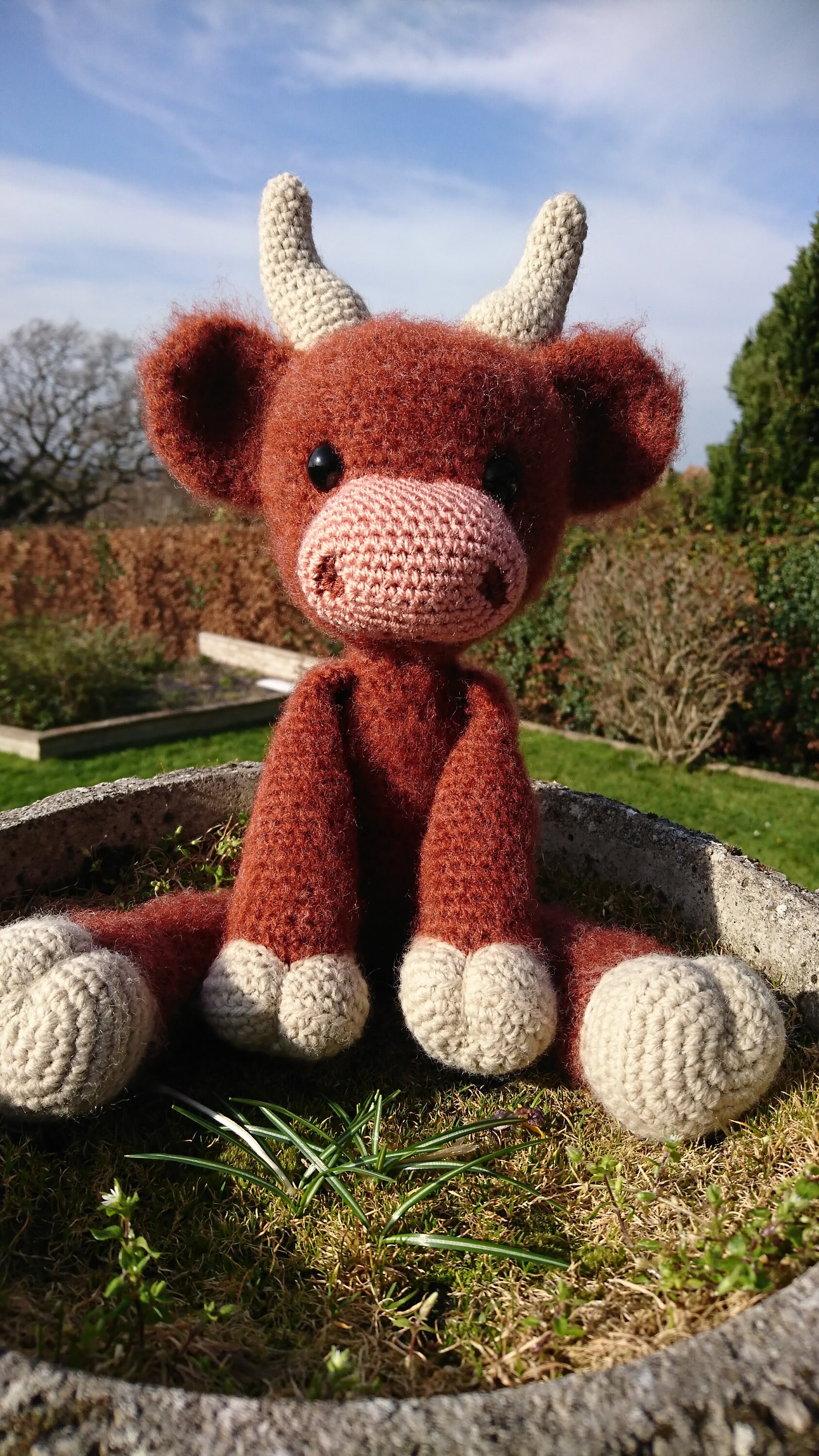 Hamish the Highland Cow Coo Cattle Crochet pattern - Thumbnail 2