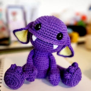 The Goblin Thing Crochet pattern pdf mythical creatures crochet amigurumi