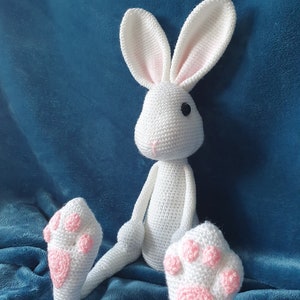 Binky the Bunny Crochet Pattern PDF rabbit easter