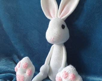 Binky the Bunny Crochet Pattern PDF rabbit easter