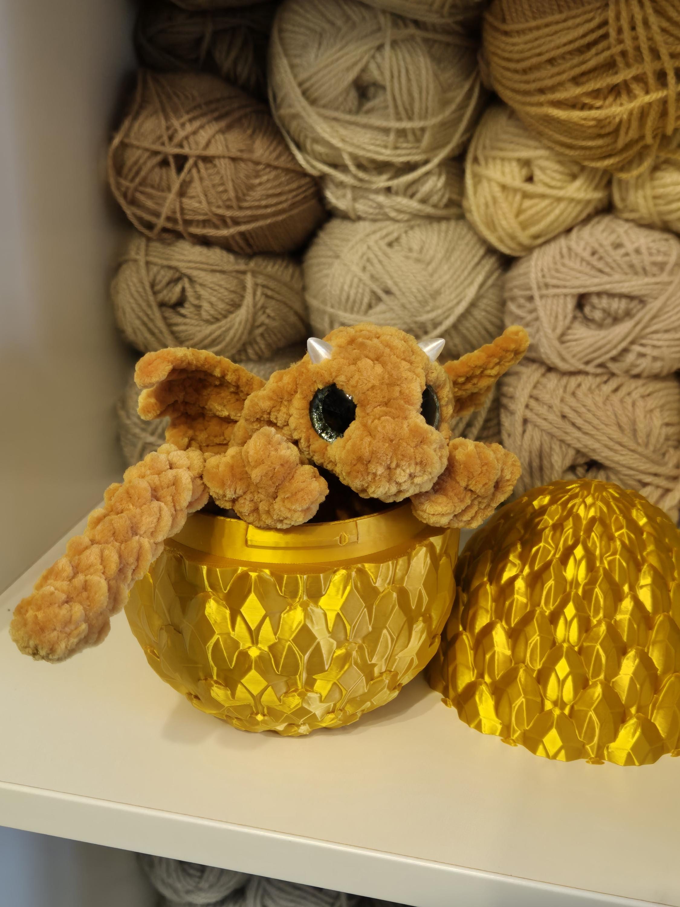 Diddy Dex The Palm Sized Snuggler Dragon crochet pattern amigurumi digital download - Thumbnail 4