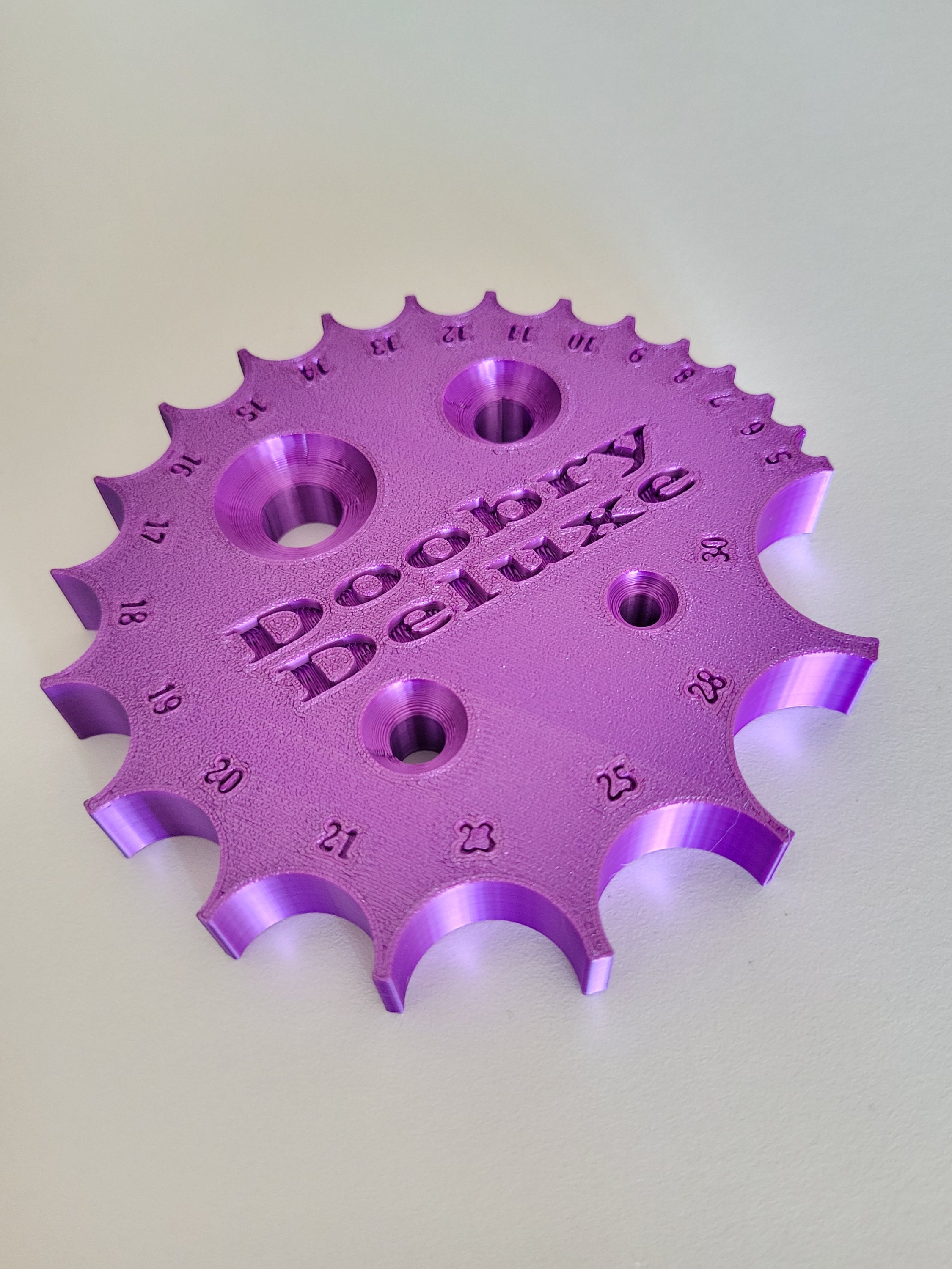 The Doobry DELUXE Safety eye tool crochet amigurumi doll making safety eye jig knitting craft - Thumbnail 5